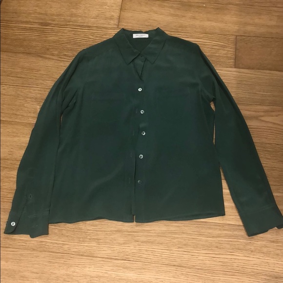 Equipment signature button down blouse. - Picture 6 of 6